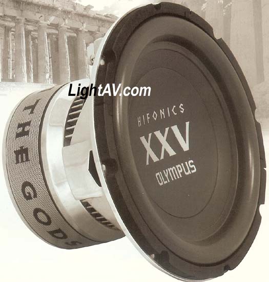 Hifonics Olympus OLM1612 / OLM1615 / OLM2412 / OLM2412 Olympus Series 12 / 15 Inch 1600 / 2400 Watts RMS DB Drag Competition Subwoofer