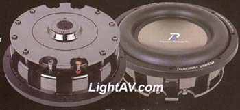 Power Acoustik STW-12 Silver Edition Shallow Mount 12 Inch Subwoofer