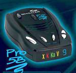 Whistler Pro-58 Pro Series Radar/Laser Detector with POP Detection