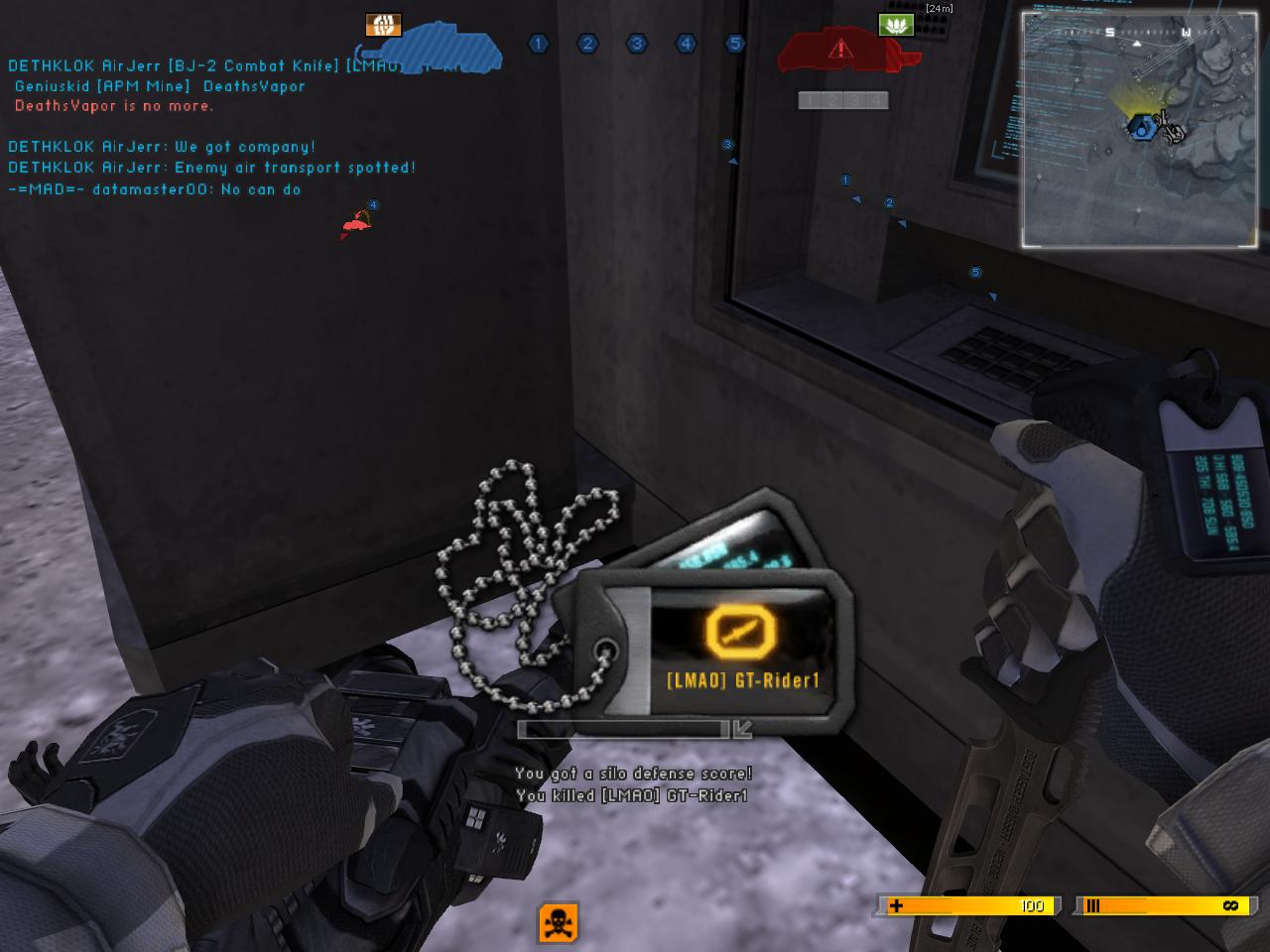 GT Rider 1 dog tags