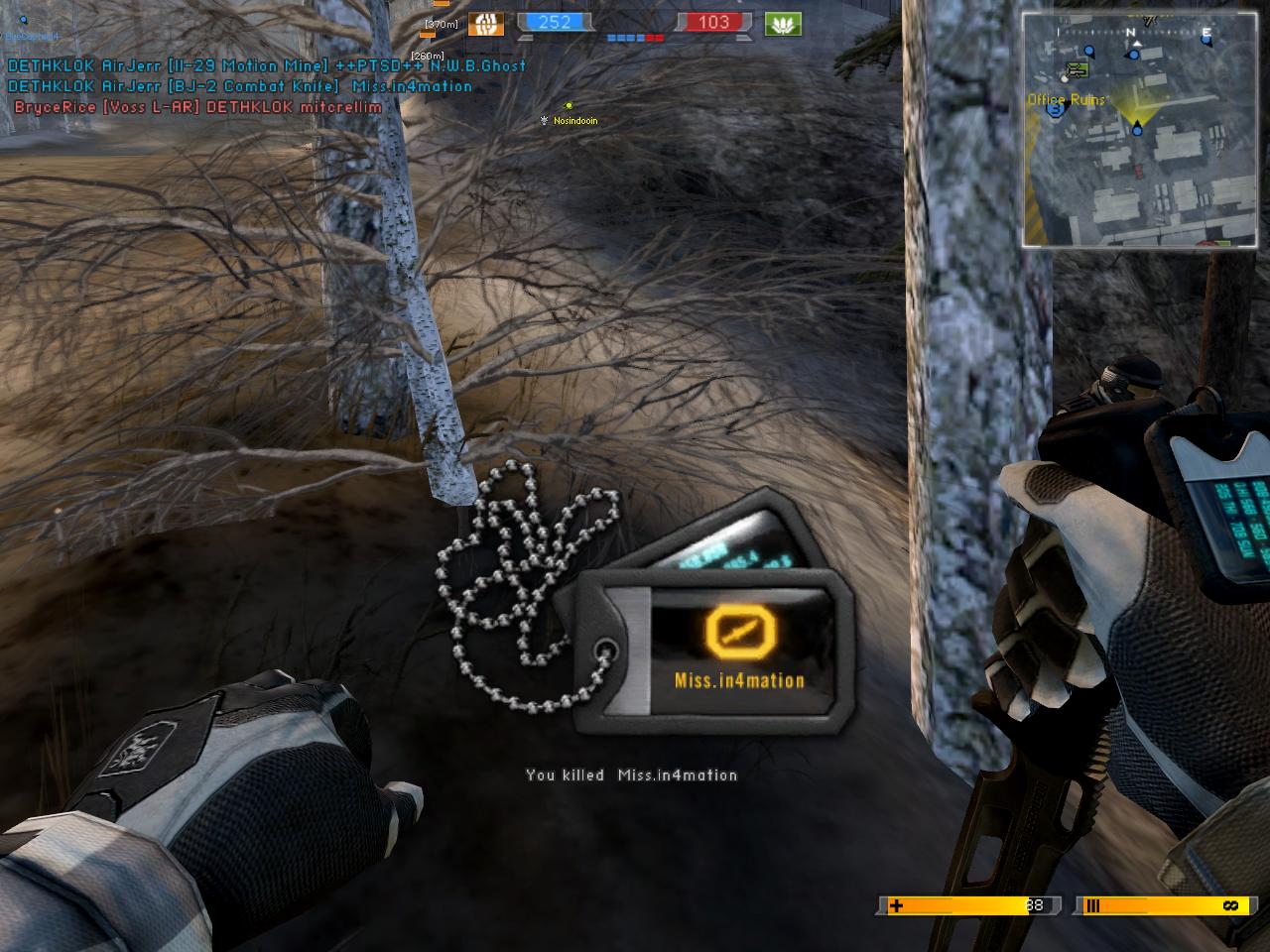 miss in4mation dog tags