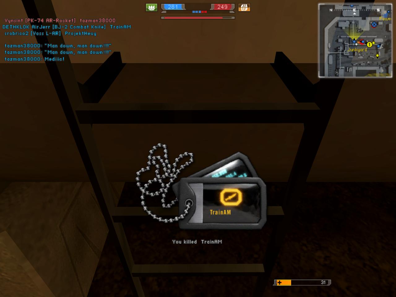 trainam dog tags