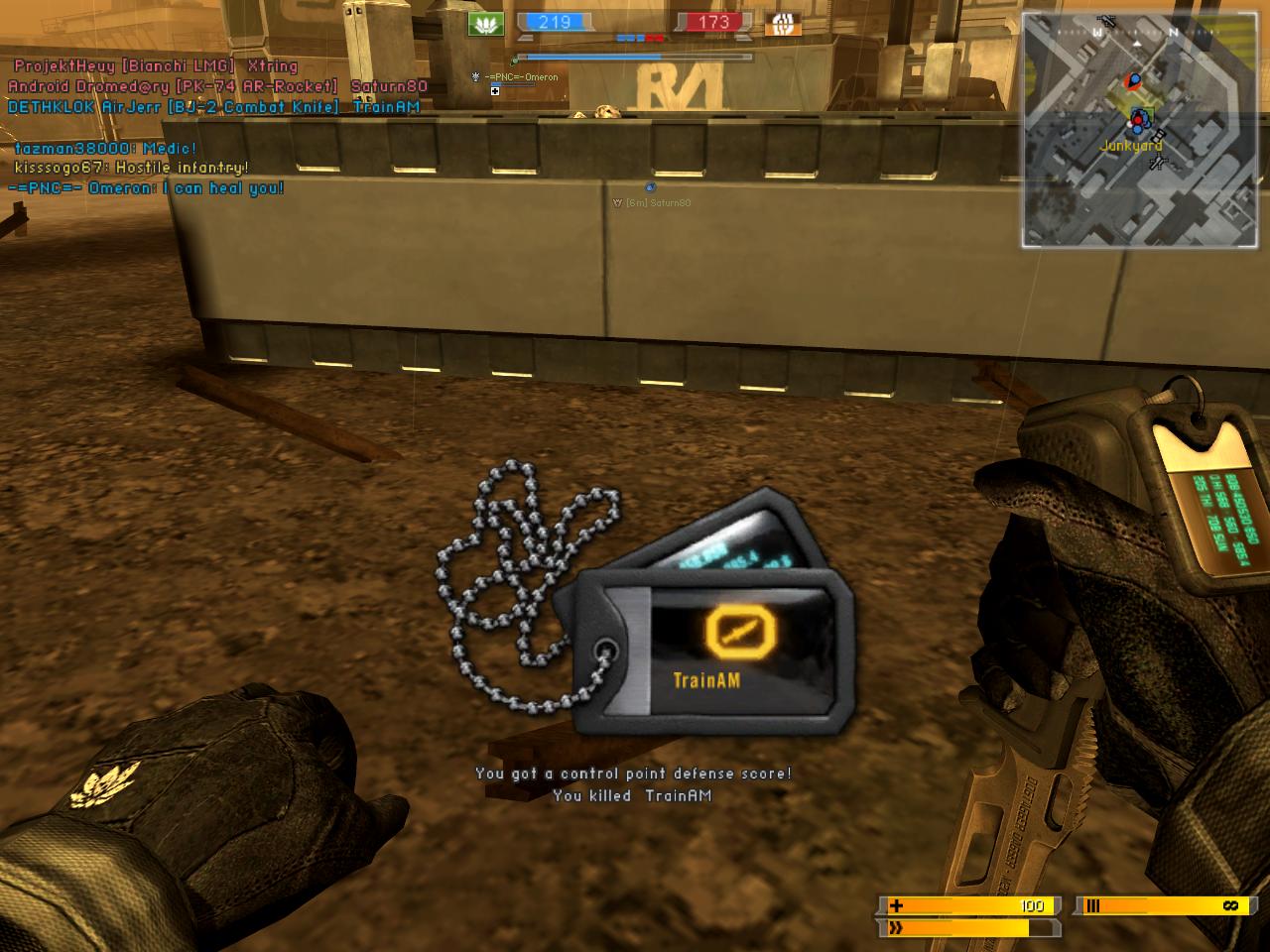 trainam dog tags